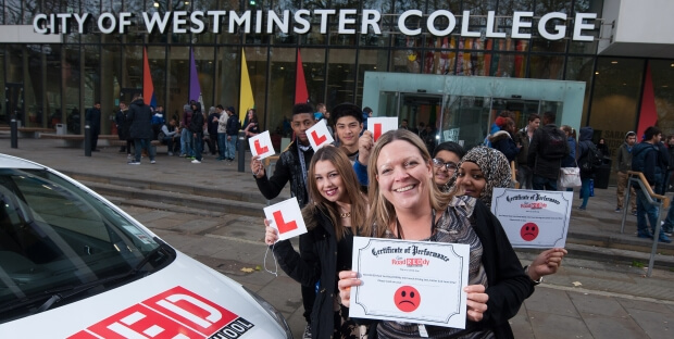 RED visits City of Westminster College
