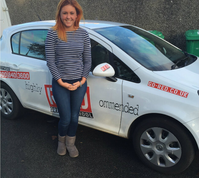 Demi Gamba RED driving school instructor