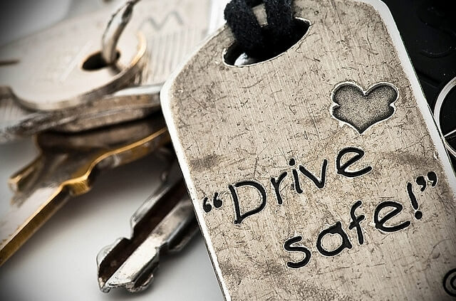 drive safe keychain