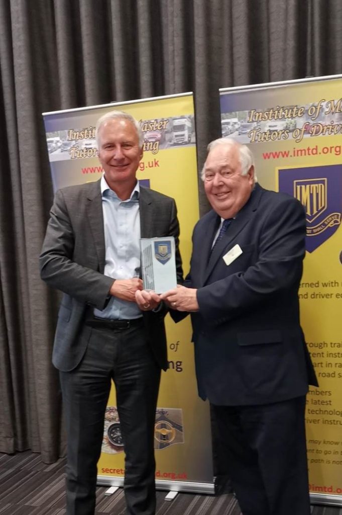 Ian McIntosh with Geoff Little